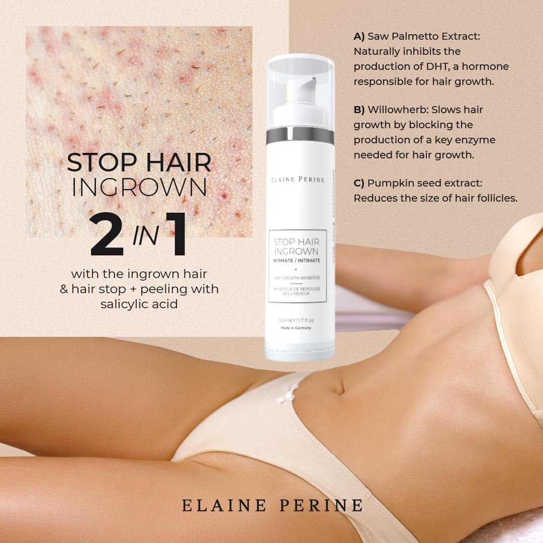HAIR GROWTH STOP ingrown pubic hair 1oz