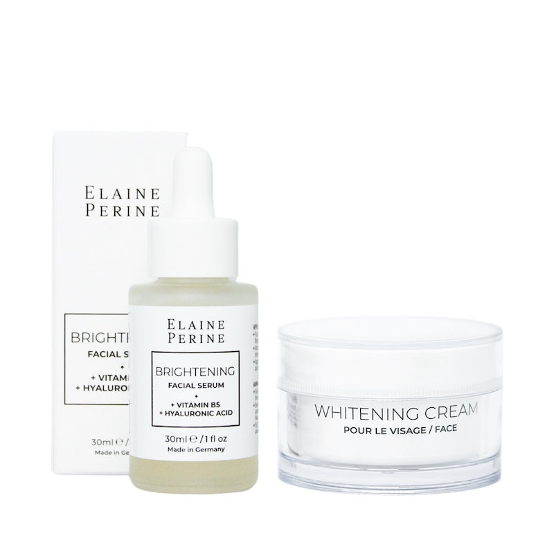 GESICHT WHITENING SET - Serum + Creme
