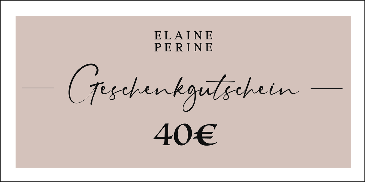 ELAINE PERINE Geschenkgutschein
