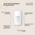 Deodorante, inibitore della peluria ascellare 2in1