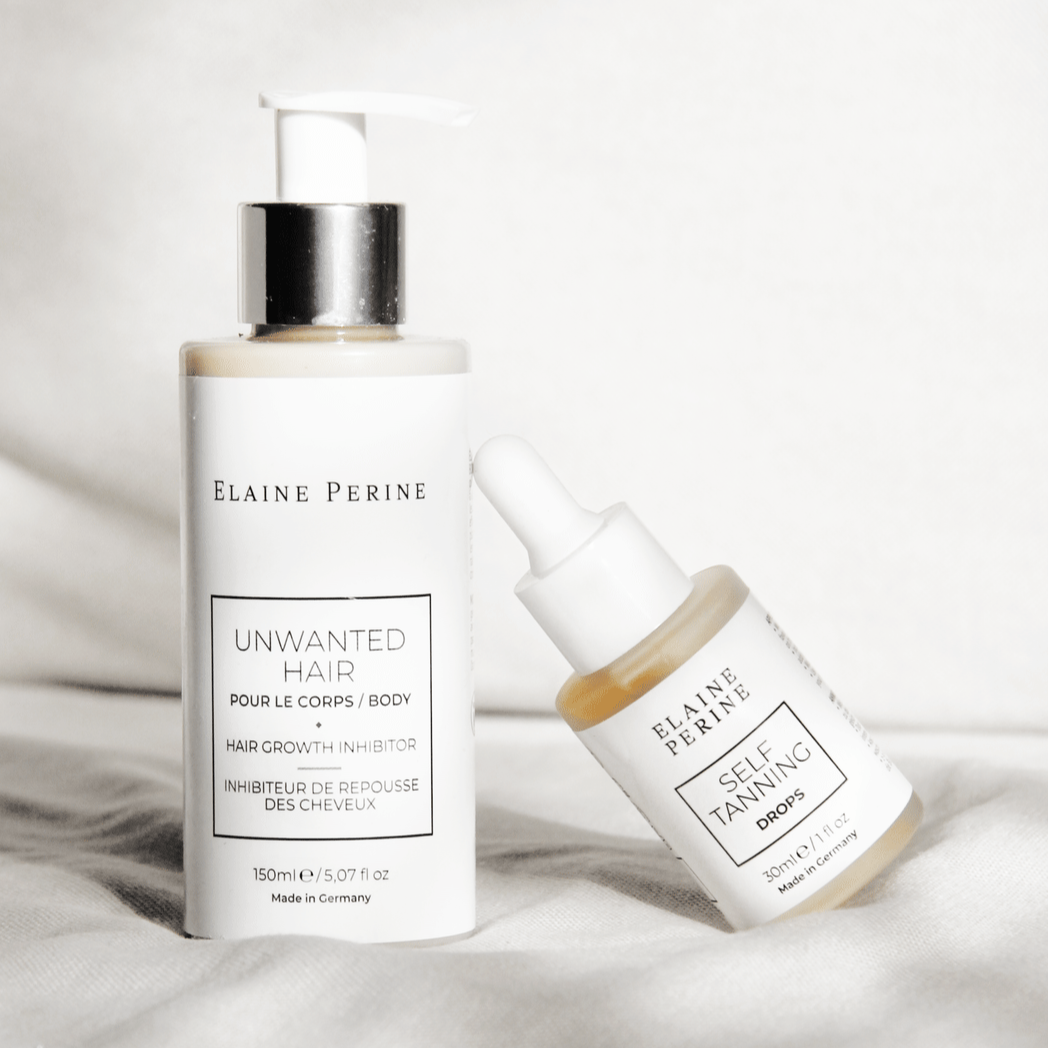 Tanning Drops + Haar Stop Bodylotion SET